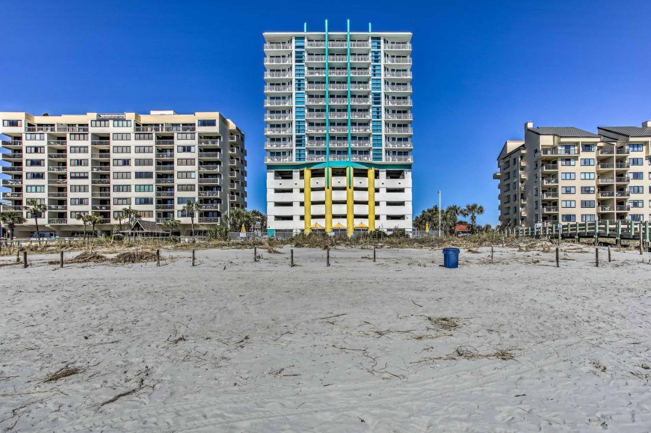 Chic North Myrtle Beach Condo Beach Front! Exterior foto
