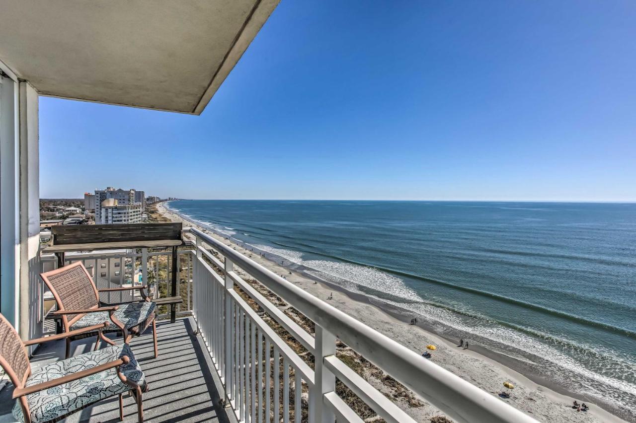 Chic North Myrtle Beach Condo Beach Front! Exterior foto